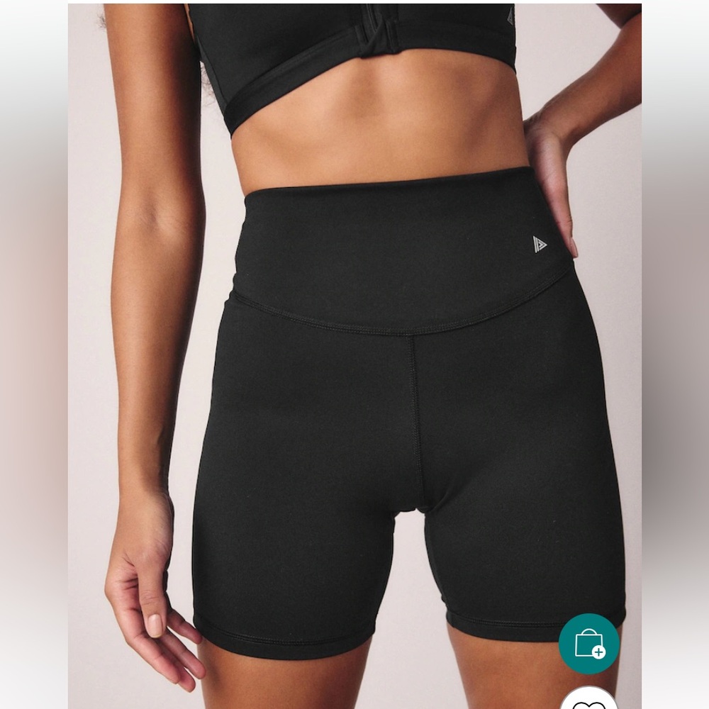 NWOT Next Active black exercise shorts